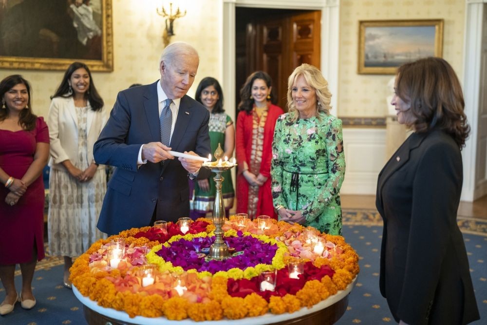 Biden thanks Indian-Americans as he hosts Diwali event at WH. (CREDIT: Joe Biden/Twitter)